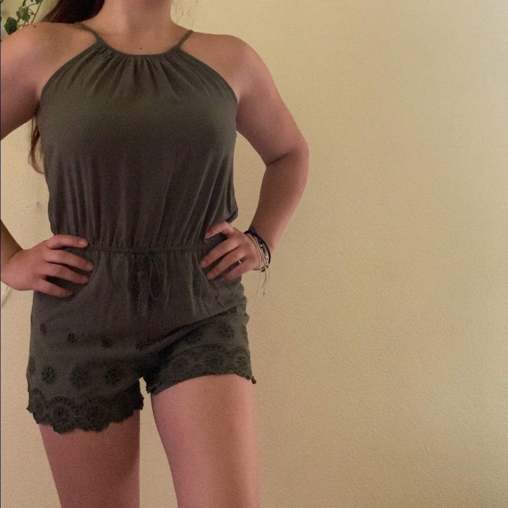Halter Top Romper